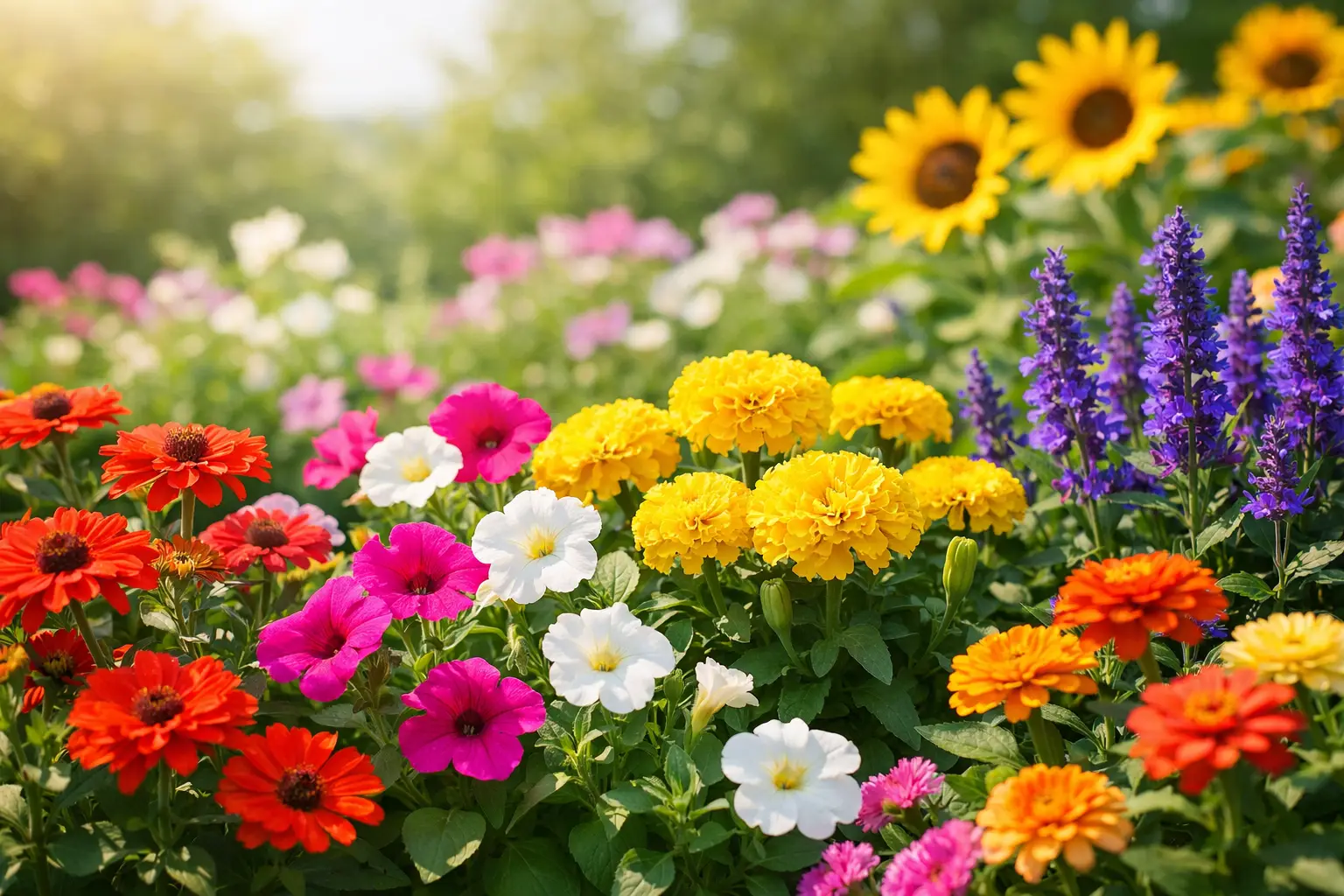 Best Annual Flowers for Full Sun