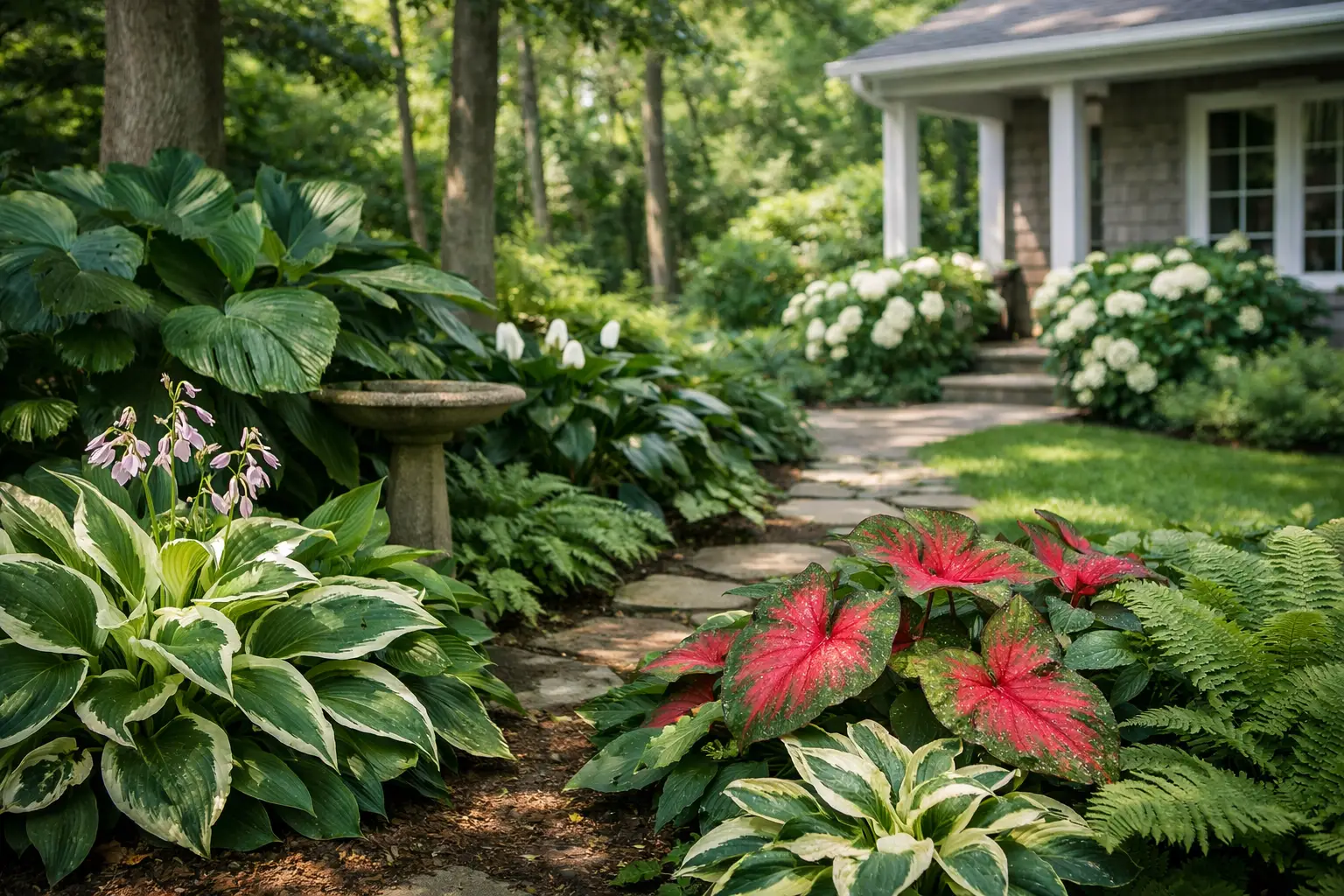 Shade Tropicals for Long Island Homes