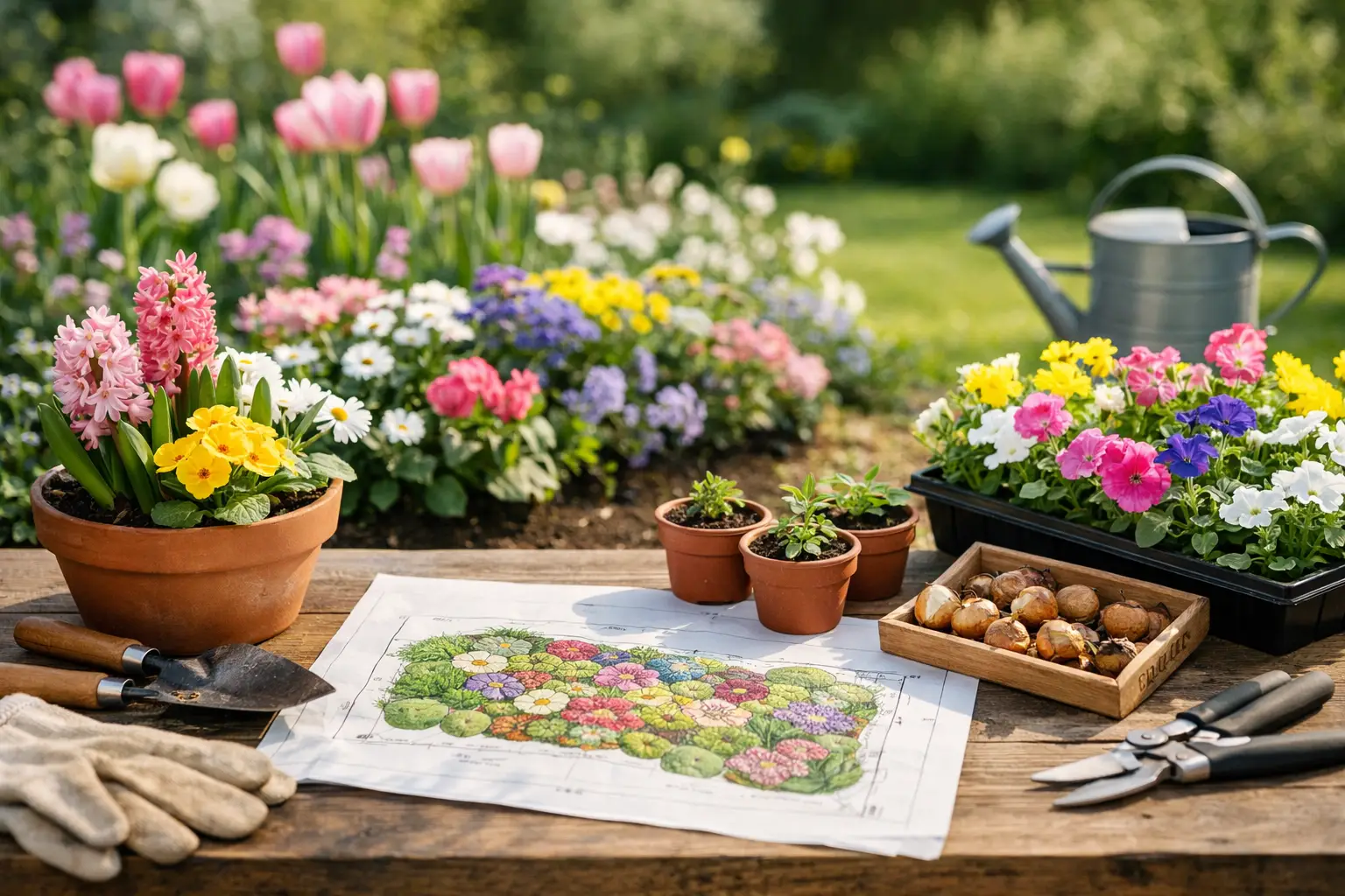 Spring Flower Bed Planning That Works